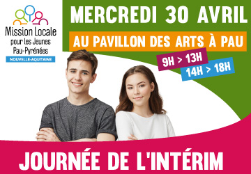 Journée de l'Intérim 2024 au Pavillon des arts à Pau